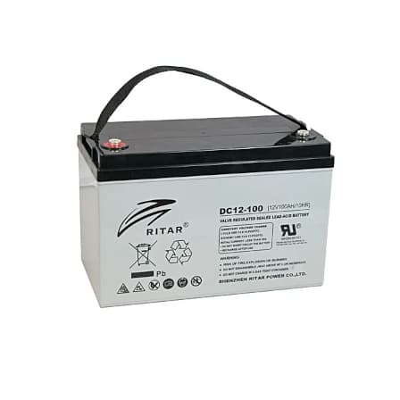 RITAR 12V 100Ah Sealed Maintenance-free Batteries