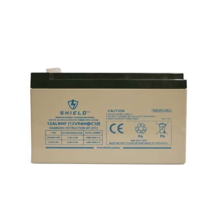 Shield AL Series 12V 9AH Non-Spillable Sealed AGM Battery